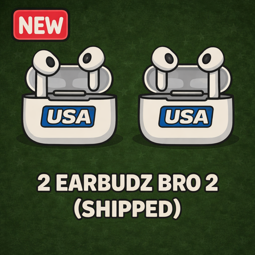 2 Earbudz Bro 2 Bulk (Shipped)