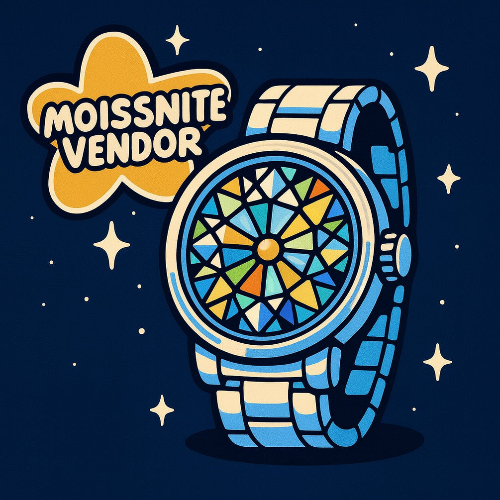 MOISSANITE WATCH WHOLESALER